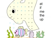 Play Sight words word search - fish