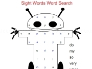 Play Sight words word search - robot now