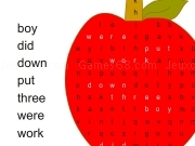 Play Sight words word search - apple