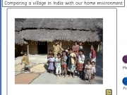 Play Comparing a village in India with our home environment