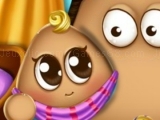 Play Pou Has a Baby now