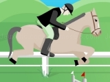 Play Sauts d'obstacles avec son cheval now