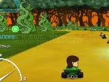 Play Ben 10 - kart 3 now