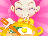 Pink cooking