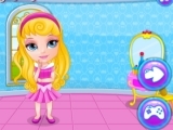 Play Baby Barbie palace pets PJ party now