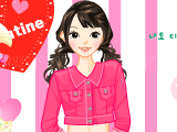 Play Barbie pink dressup now