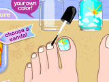 Jeu de pedicure