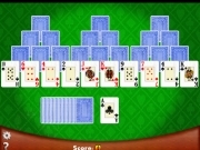 Play Vegas solitaire tripeaks now