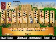 Play Solitaire quarante voleurs now