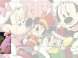 Play Sort My Tiles Minnie At Christmas now