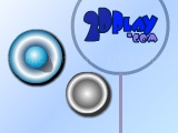 Play 2D air hockey