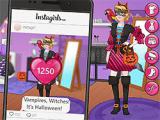 Play Instagirls halloween dress up