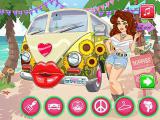 Play Girls fix it: music festival getaway van