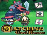 Play Matching card heroes