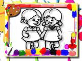 Play Kids coloring time