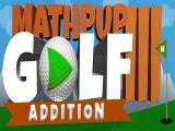 Play Mathpup golf addition