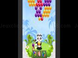 Play Bubble shooter raccoon