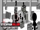 Play Stickman killer top gun shots