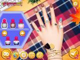 Play Design my awesome autumn manicure