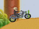 Play Motor bike hill racing 2d