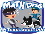 Play Math dog integer addition