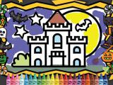 Play Kids coloring halloween