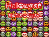 Play Halloween blocks collaspse delux