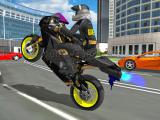 Play Motorbike stunt super hero simulator