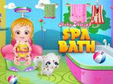 Play Baby hazel spa bath now