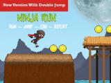 Play Ninja run double jump version