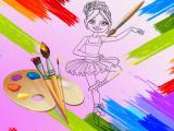 Play Little ballerinas coloring now