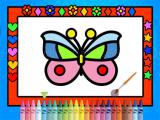 Play Color and decorate butterflies now
