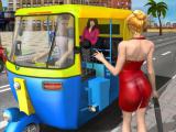 Play Real rickshaw drive