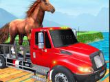 Play Farm animal transport truck game now