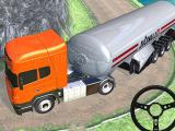 Play Off road oil tanker transport truck now