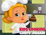Play Kids cooking chefs jigsaw now