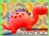 Play Cute dinosaur jigsaw now