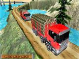 Play Truck hill drive cargo simulator game now