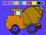Play Trucks coloring book now
