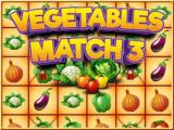Play Vegetables match 3 now