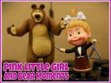 Play Pink little girl and bear moments now