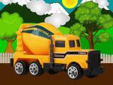 Play Construction vehicles jigsaw now