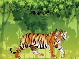 Play Angry tiger coloring now