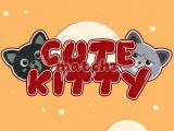 Play Cute kitty match 3 now