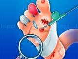 Play Foot hospital now