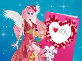 Play Cute cupid is preparing for valentines day now