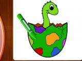 Play Dinosaurs coloring book part i