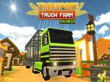 Play Farm animal truck transporter game now