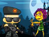 Play Zombie shooter 2d now