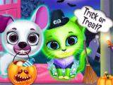 Play Scary makeover halloween pet salon now